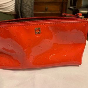Kate Spade Camellia Street Cosmetic Bag Chili Red